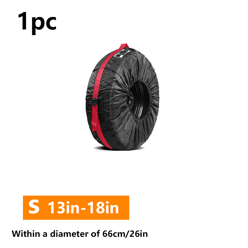 TEMU 1pc Tire Cover Designed For 13 To 23 Inch Tires, Ideal For Protecting Spare Tires, Universal Fit