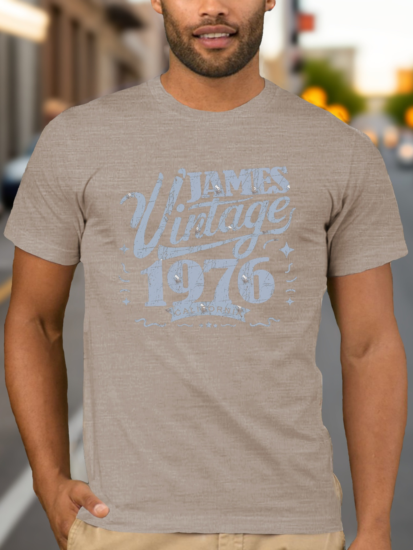 vintage 1976 graphic tee casual short sleeve t shirt Temu Bahrain