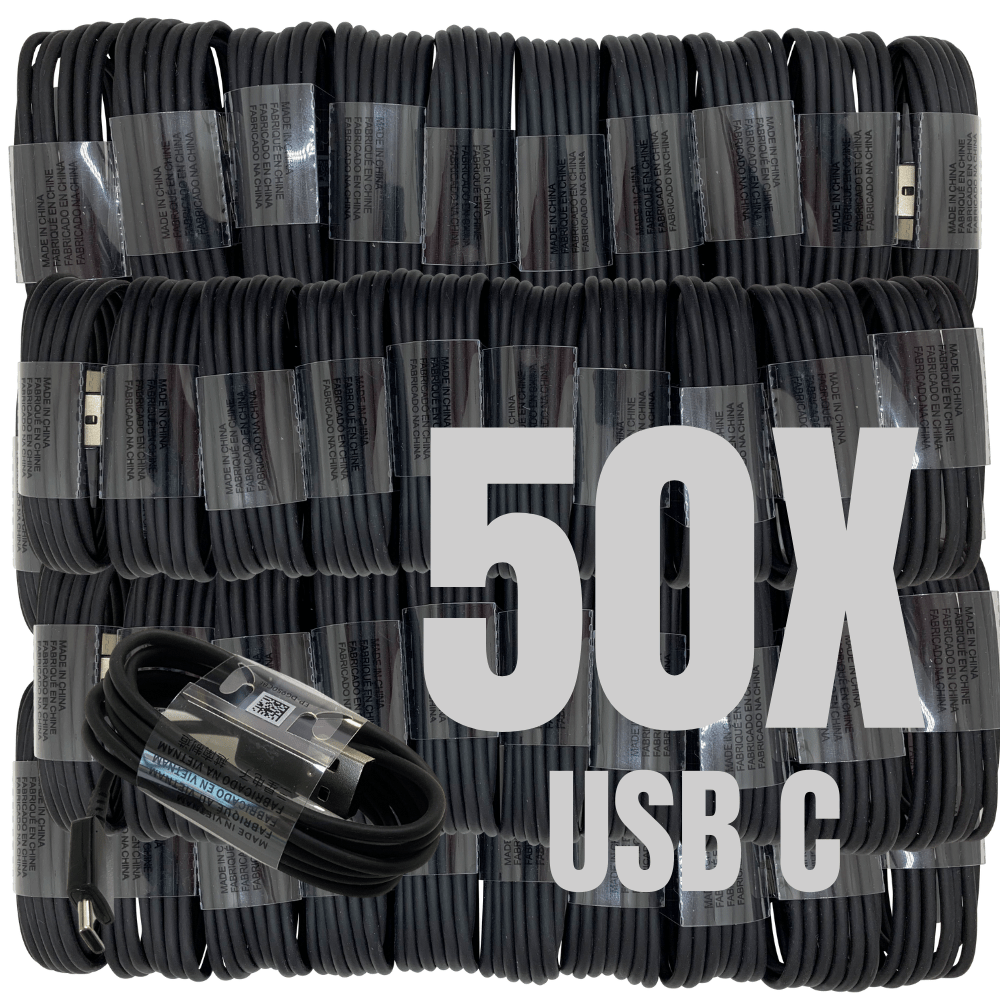 

50pcs 18w Lot Type C/ Usb C Cable Fast Charger Cord For Samsung Galaxy Note Android