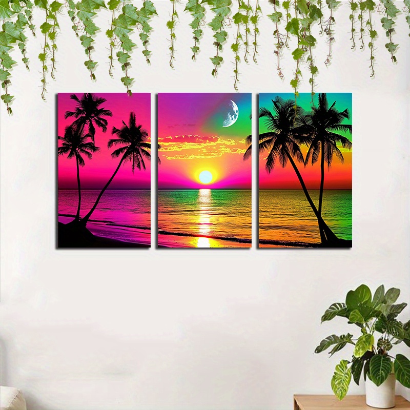 

Paradise - Set Of 3 Art , 12x18 - , For & Decor