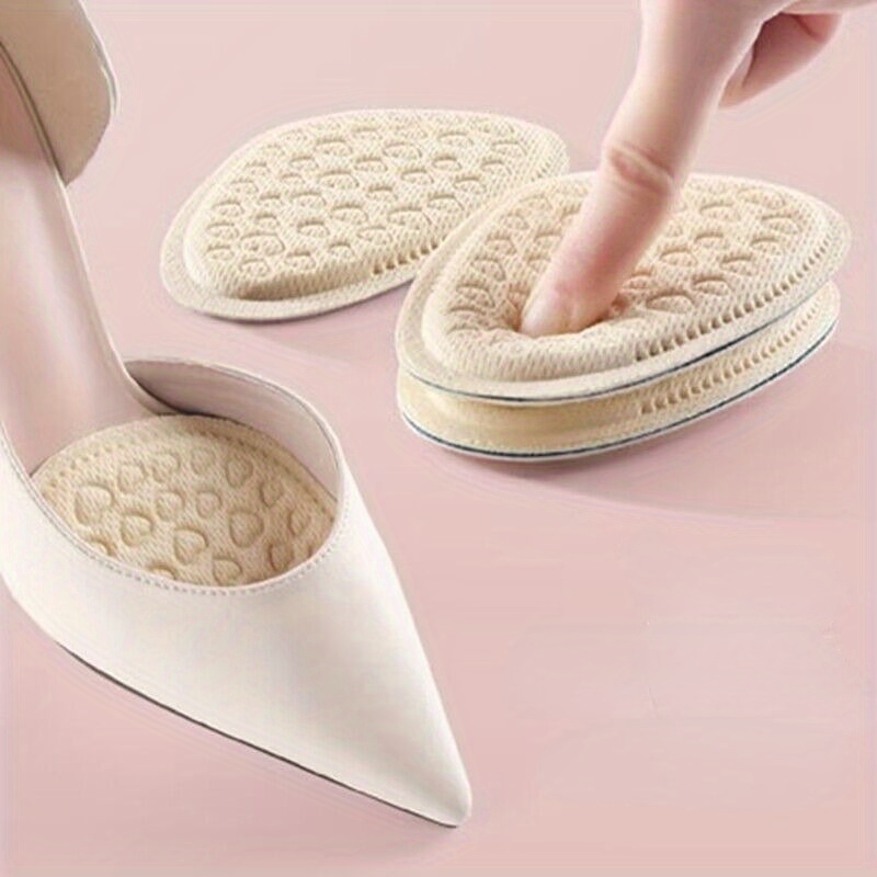 

1 Of Comfortable Half-size Insoles For Heels & - Forefoot Cushioning, Stickers For Fit