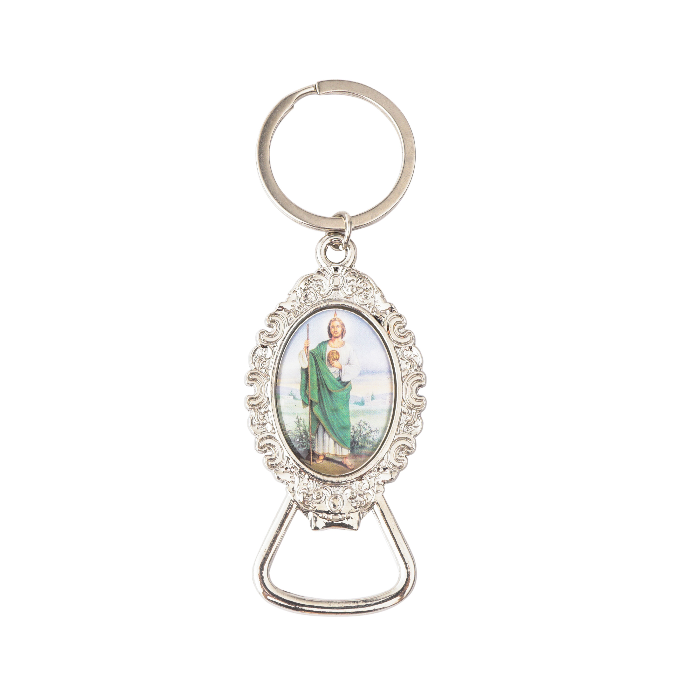 

12 Pcs Baptism Bottle Opener Keychain Recuerdos De Bautizo First Communion Christening Favors