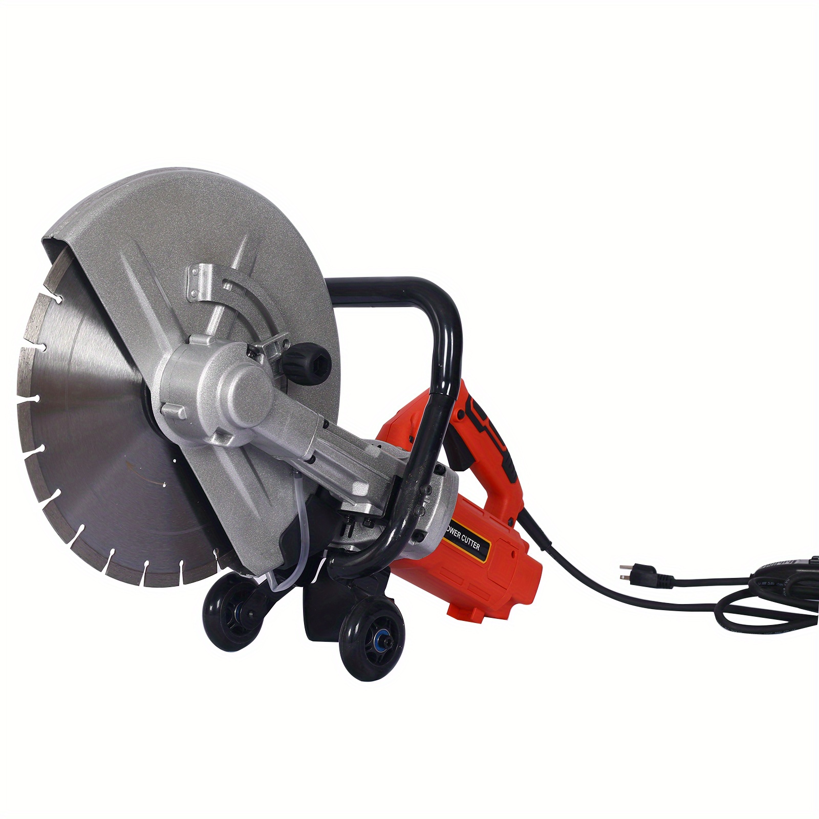 

Cut Off Saw Wet/dry Concrete Saw Cutter Guide Roller With Water Line Attachment 3000w With Blade