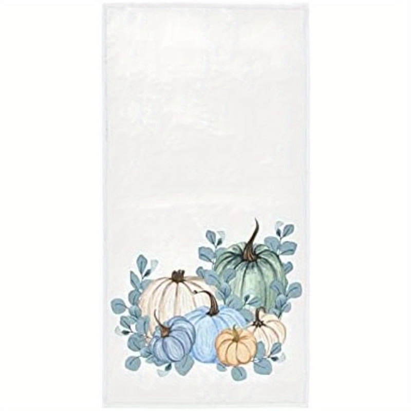 

Autumn Kitchen Towel - Soft, Absorbent Polyester Dish Cloth | Bathroom, Spa, Gym & | Ideal Fall Thanksgiving Gift | 18x26 Inch