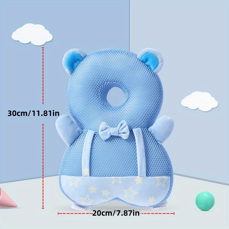 baby anti fall   walking headrest with soft padding safe and comfortable for   details 3