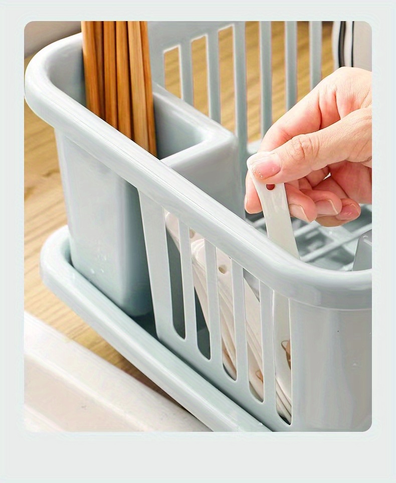   your   with large capacity double layer dish rack easy clean   organization accessories details 5