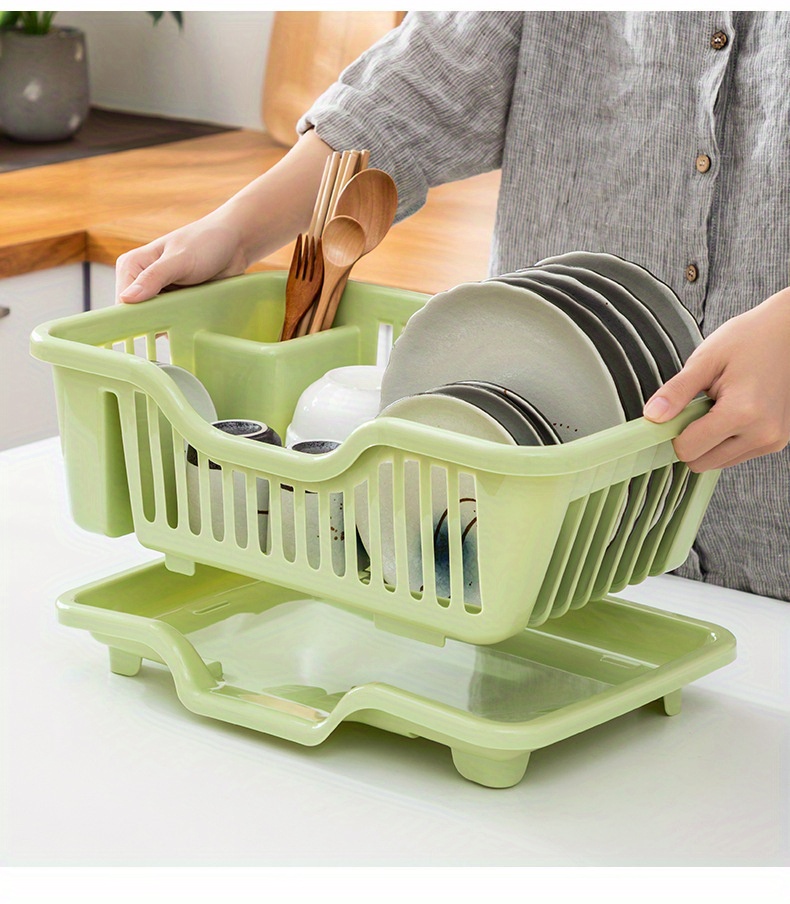   your   with large capacity double layer dish rack easy clean   organization accessories details 14