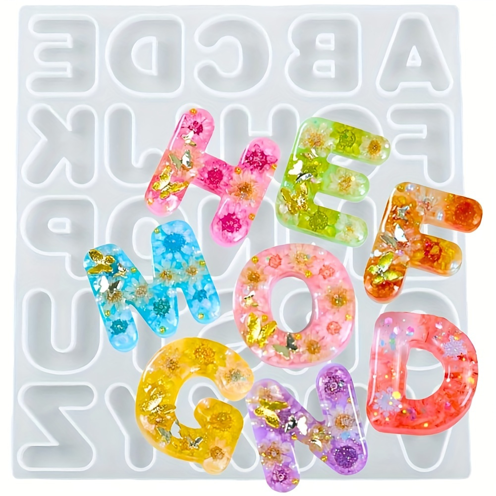 

[top-] Diy Letter Pendant For - For Keychains, & Decor