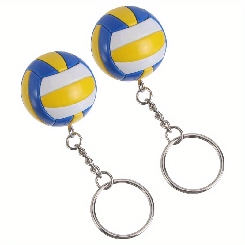 

[top-] 4pcs Volleyball Keychains - For & Backpacks, For Volleyball