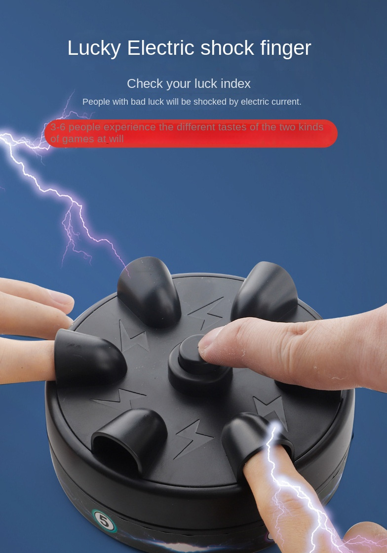 six finger lie detector: party game fun joking details 2