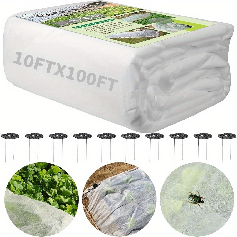 

Row Sun 1.2 Oz. 10 Ft. X Ft. Frost Blanket For , Frost Cloth For Plants