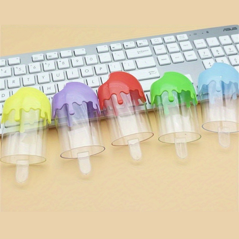 YingYouFu 12 Pcs Ice Cream Shape Candy Box - Plastic Candy Case Container For Party Favors, Gifts, And Weddings, Funny Ice Cream For Storing Sweets And Treats