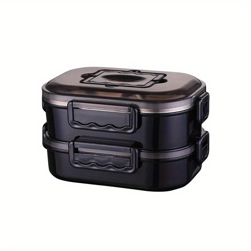 1 Layer/2 Layer Leakproof Portable Lunch Box Stainless Steel For Bento Box Insulated Food Container