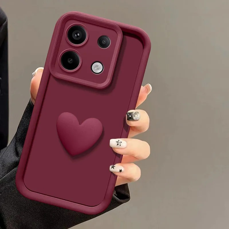 

Love Heart Silicone Camera Lens Protective Case For Pro+ 5g/note 13 Pro 5 G/note 13 Pro 4g/note 13 5g/note 13 4g/note 12 Pro+ 5g/note 12 Pro 5g/note 12s/note 12 5g Phone Cover