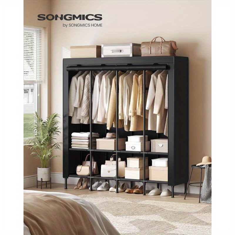 Portable hanging rails for clothes sales