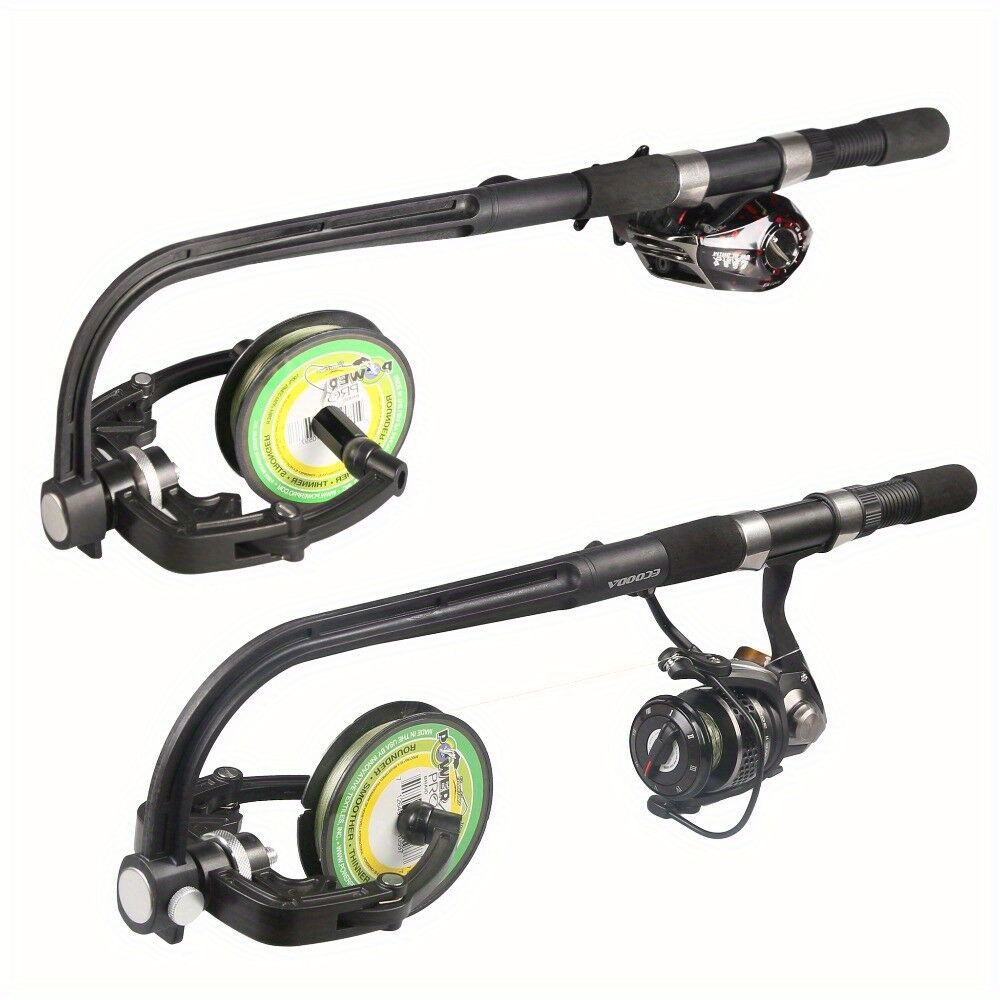 1set abs fishing line spooling station portable spooler Temu