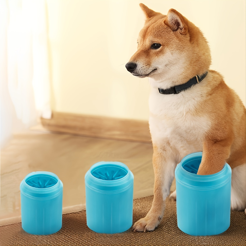 

Portable Dog Paw Cup - -to- Washing &