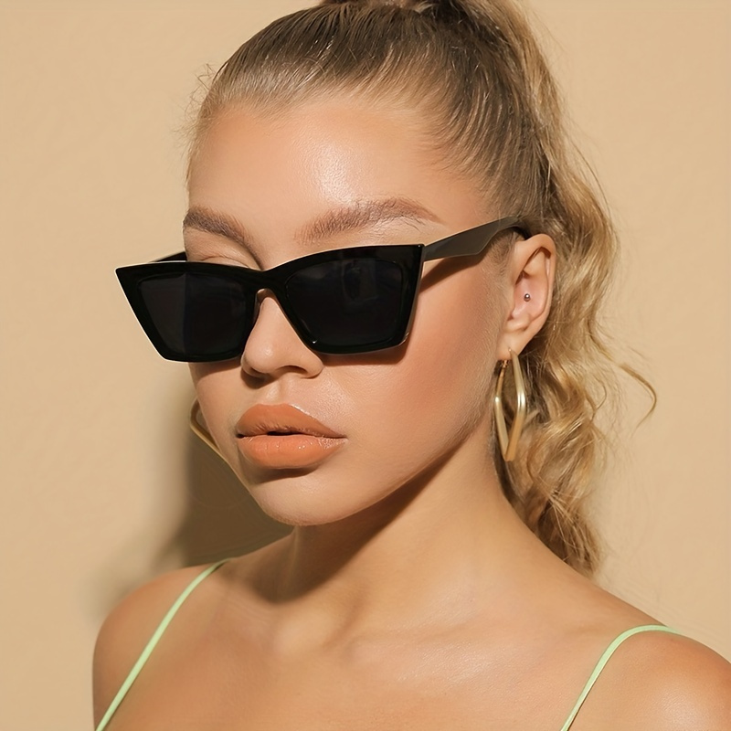 

Women's Fashion Glasses, Cat Eye Design, Fashion Eyewear, Trendy Sun Visor, Perfect For Summer Beach And Travel Use, Unisex Style For Men And Women