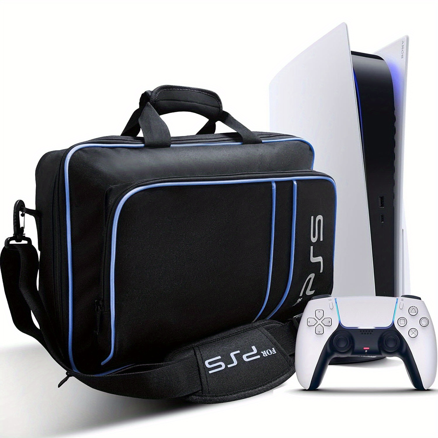 

Carrying For Ps5, For Ps5 / , Shoulder Bag Zippered Bag For Ps5 , Controllers, , & Accessories