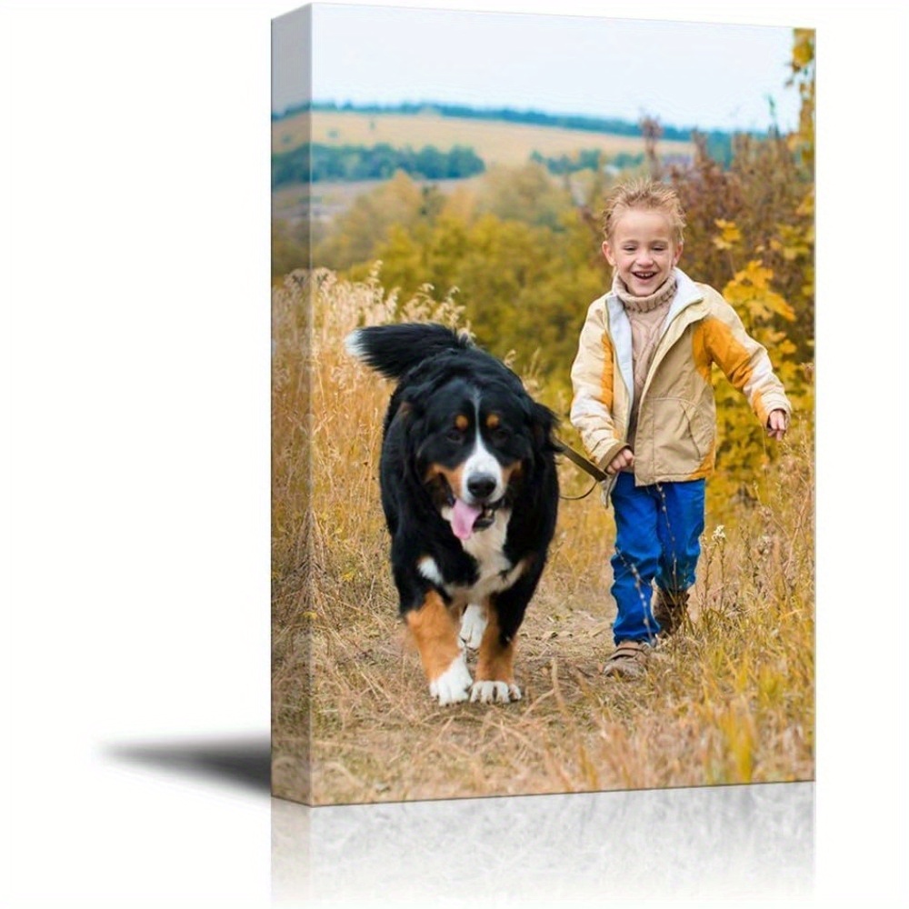 

Personalized Pet Art 24"x16" - Decor Photos, Wood Frame, For , ,