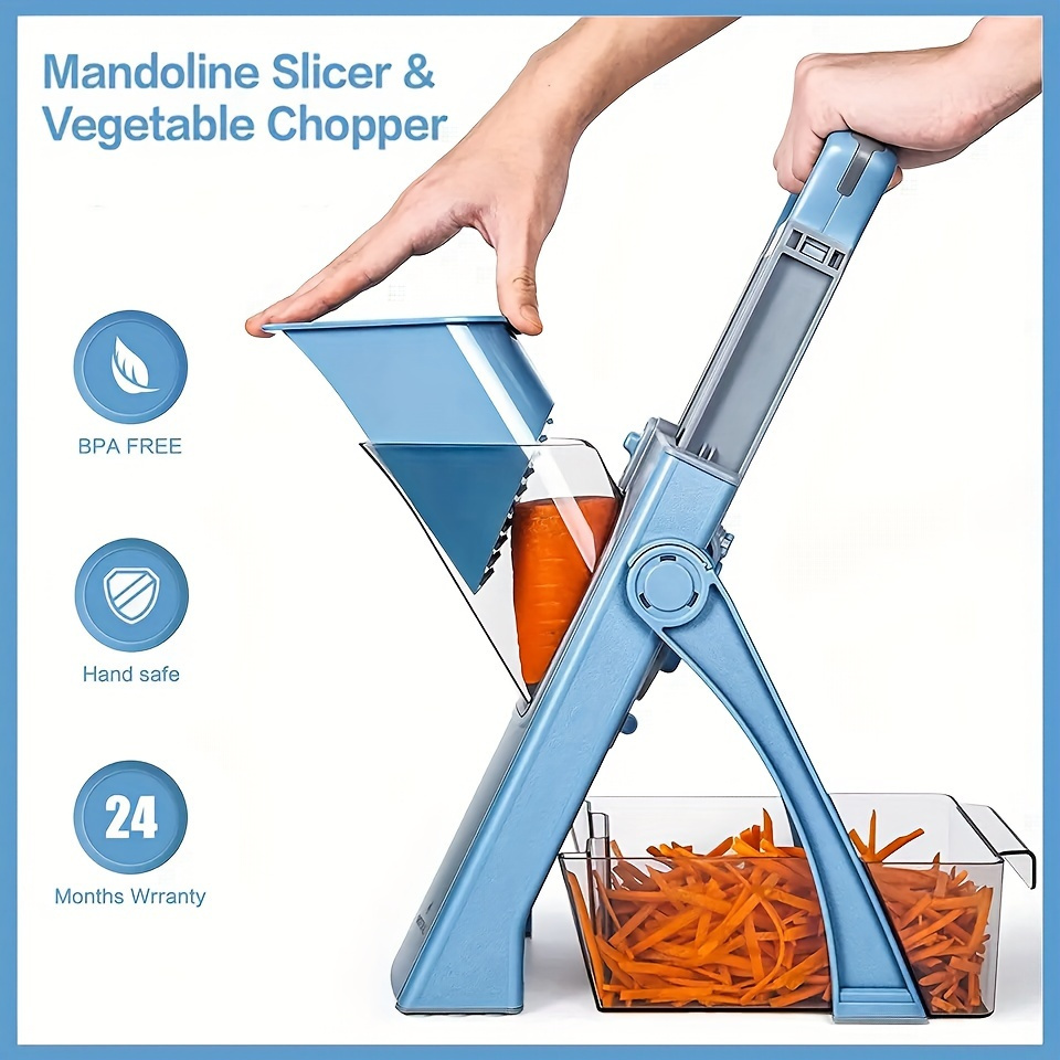 1pc multifunctional metal vegetable slicer and fruit cutter manual food grater safe handheld household potato chopper with container kitchen gadgets for   slicing and dicing details 1