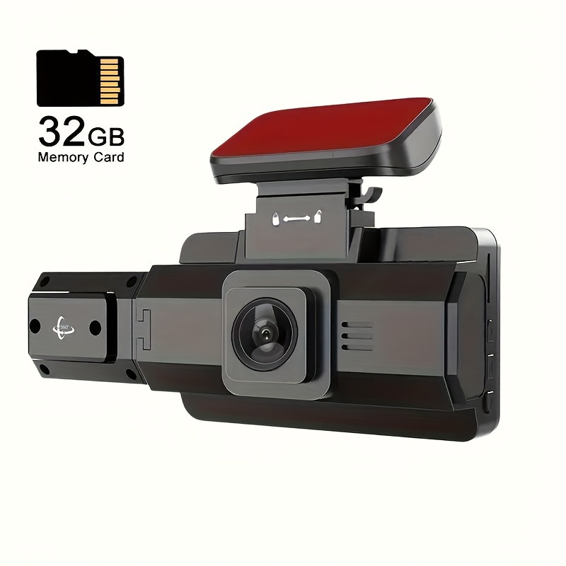 

1080p Dual-lens Dash Cam - Seamless Front & Rear Hd Recording - Wireless , Remote Control, Infrared Night Vision - Synchronized Split-view - Memory Card Not Included