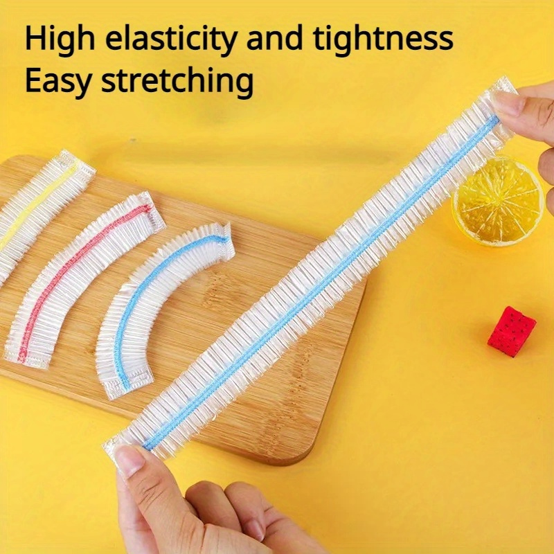 popular   100pcs reusable elastic food bowl covers stretchable silicone lids for   sizes 2 9 5 inches kitchen supplies for food preservation details 4