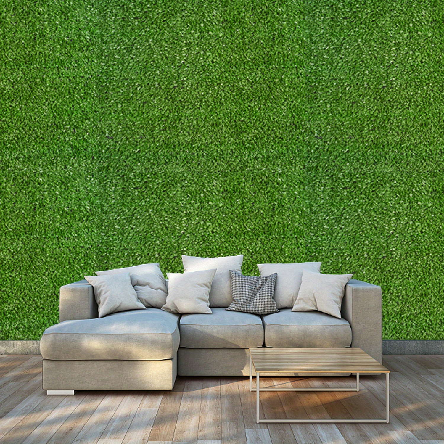Petgrow Customized Sizes Artificial Grass Turf 3FTX10FT(30 Square Ft) - Indoor Outdoor Garden Lawn Landscape Balcony Synthetic Turf Mat - Thick Fake