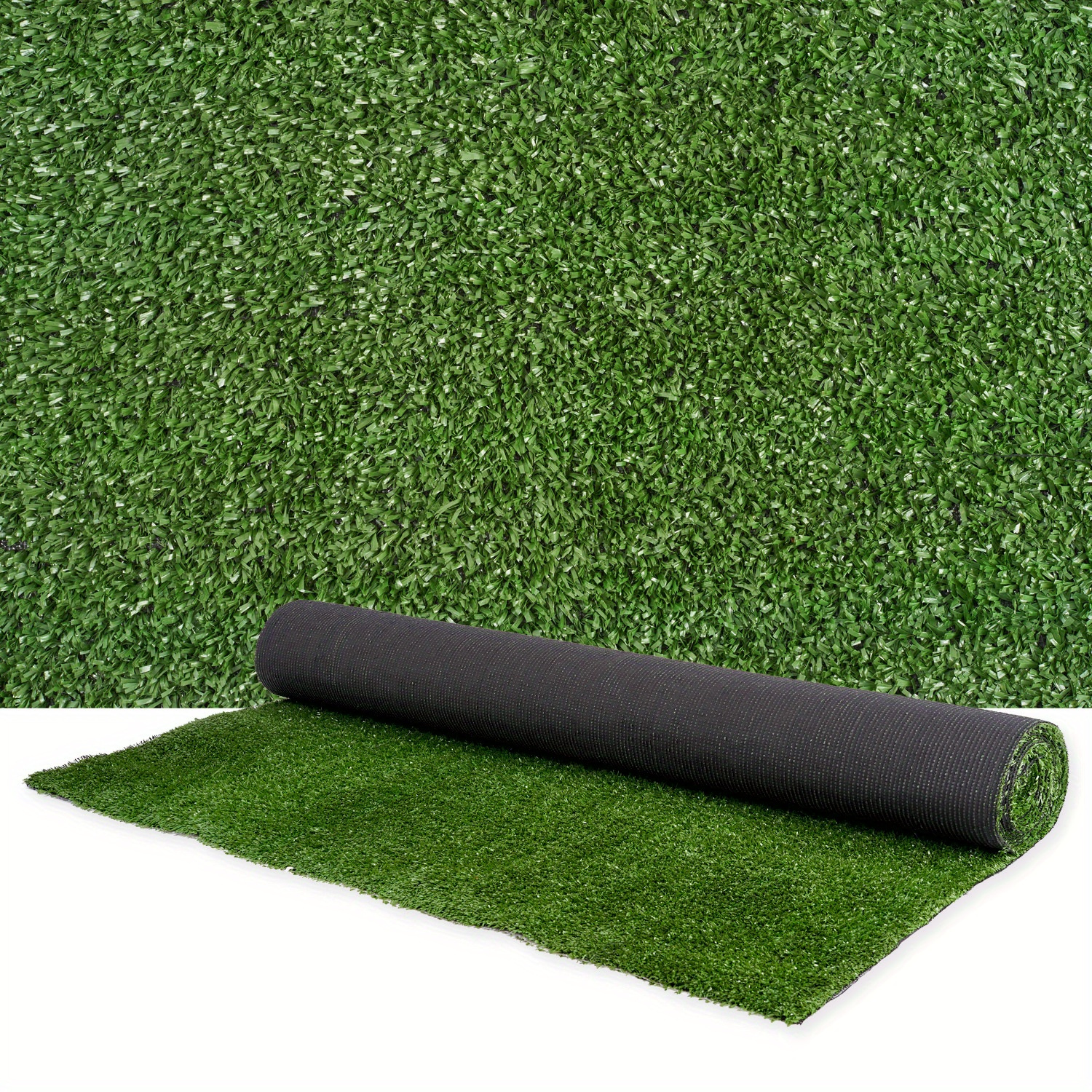 

Artificial Grass Turf Grass Lawn, Nalupatiorealistic Synthetic Mat, Professional Dog Grass Mat Large Turf Outdoor Rug Patio Lawn For Pets, Fake Faux Rug With Drainage Holes, Artificial Grass