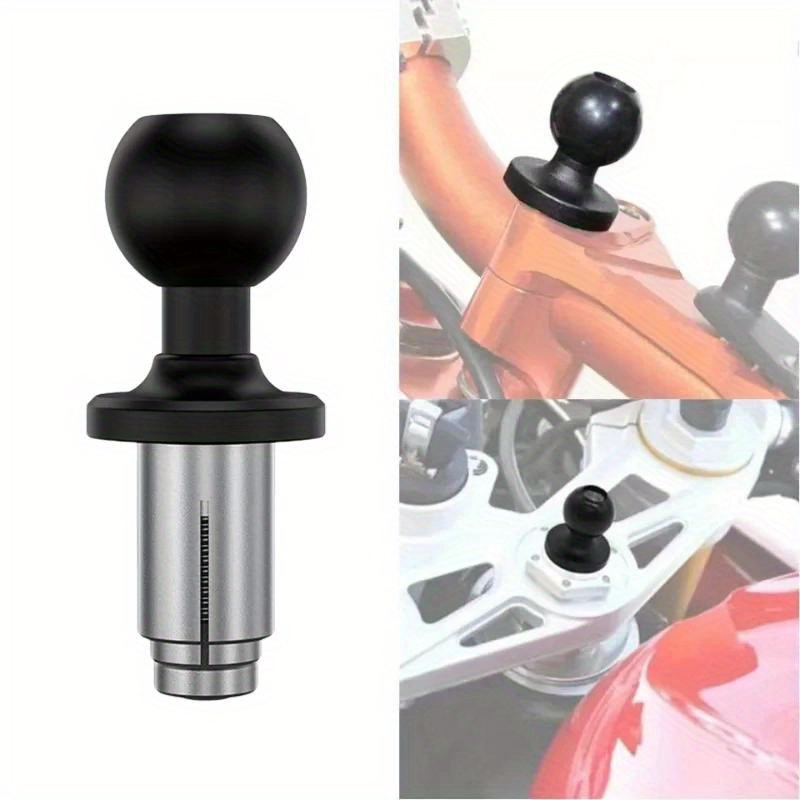 motorcycle front fork stem base ball adapter rubber inch Temu