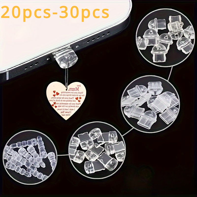 

20pcs Diy For Iphone C & For - Smartphone Accessories Pendant Making