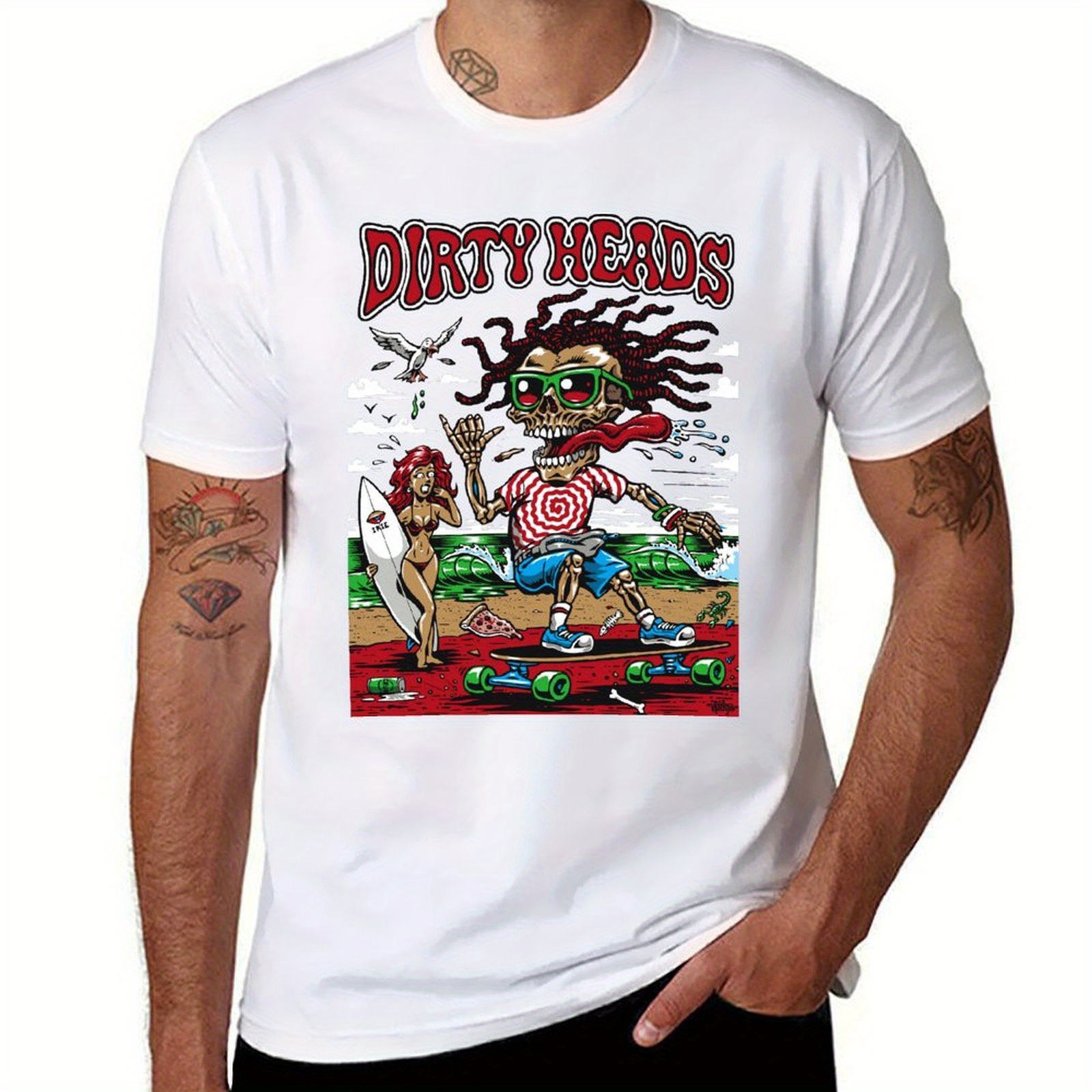 

Dirty Herd Graphic Tees Casual Soft Cotton Crew Neck Short Sleeve T-shirt Funny Novelty