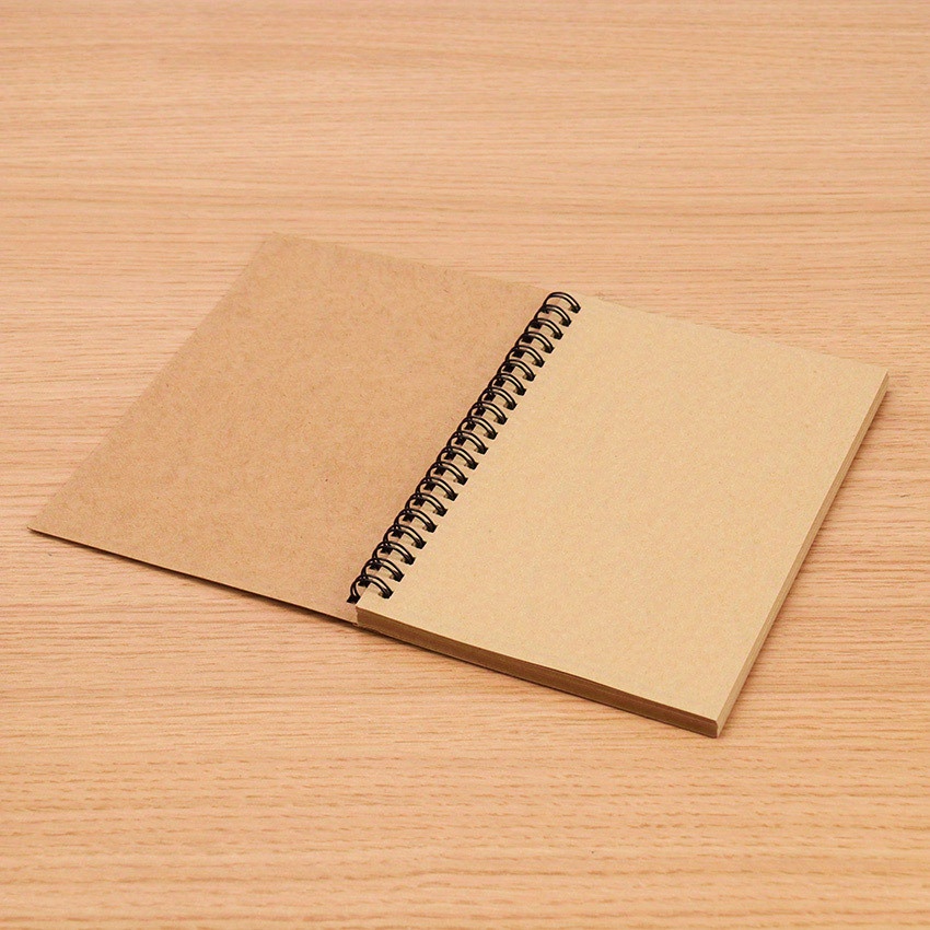 SHINEOFI Flat-lay Sketchbooks 4 Solid Blank Graffiti Journals For Boys