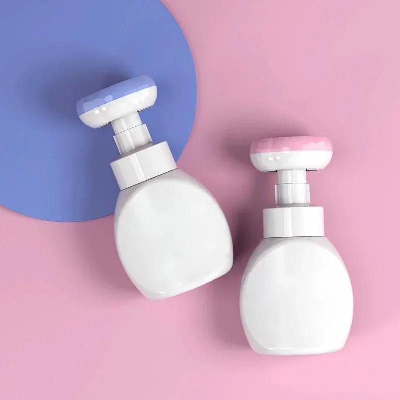 300ml Flower Type Soap Dispenser Soap Dispenser Flower Foam Bottle Hand Bottle ren Travel Bathroom Supplies