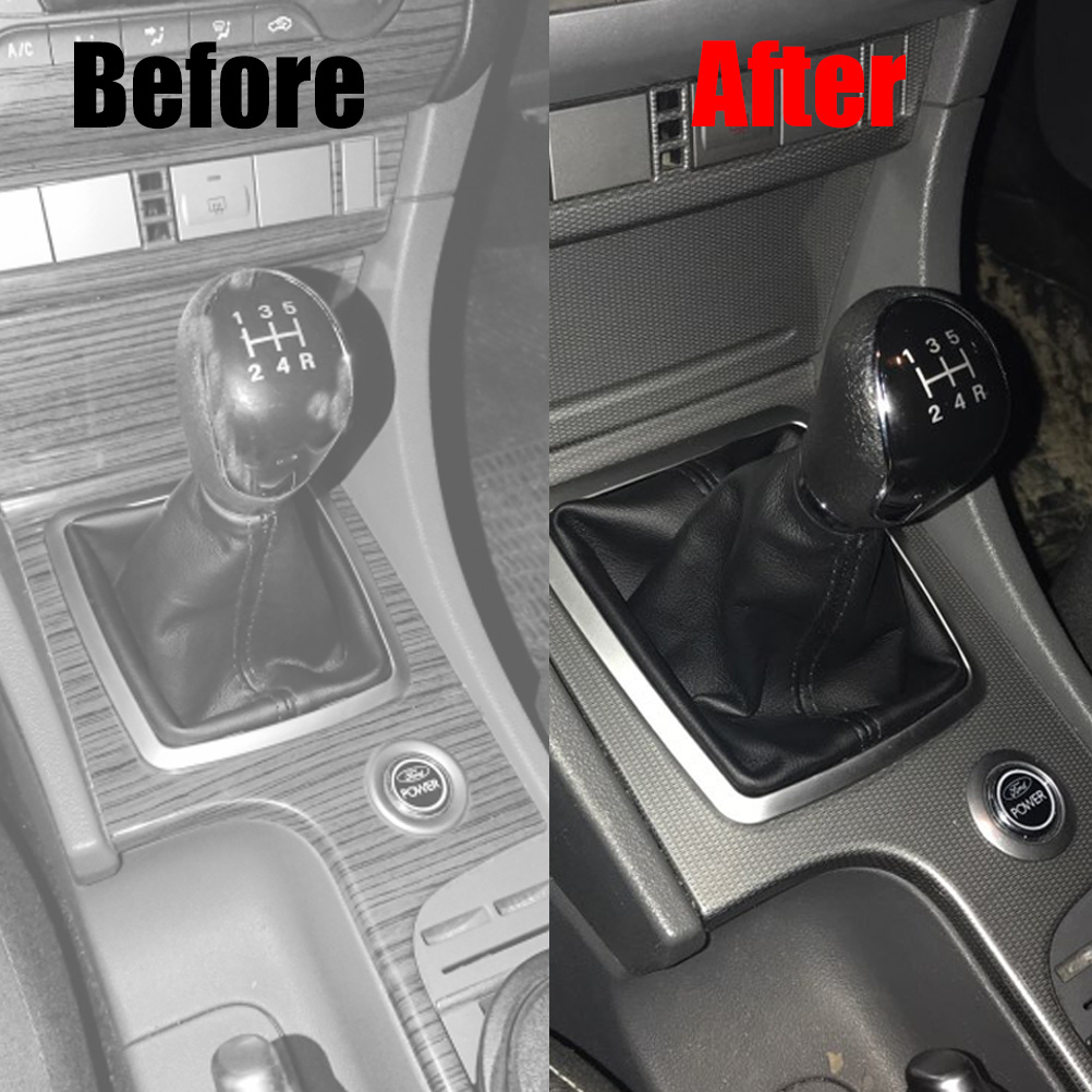 Schaltknauf 5-Gang Schwarz - Für Ford Fiesta, Focus, Mondeo