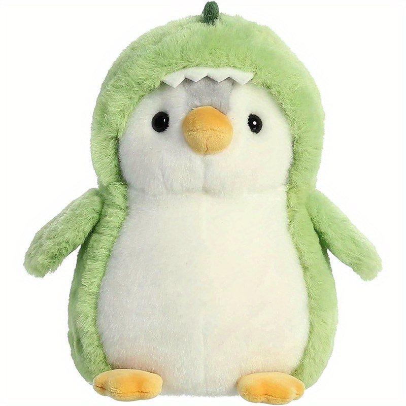 

Green Penguin Plush Toy With Yellow - Stuffed Animal For Home Decor, Gifts, And Dress-up Fun, Home Decor Plush | Toy | , Stuffed Plushies