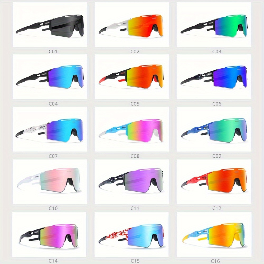 

Sports Sunglasses For Men And Women, Ideal For Cycling, Skiing, Driving, And Mountain Climbing
