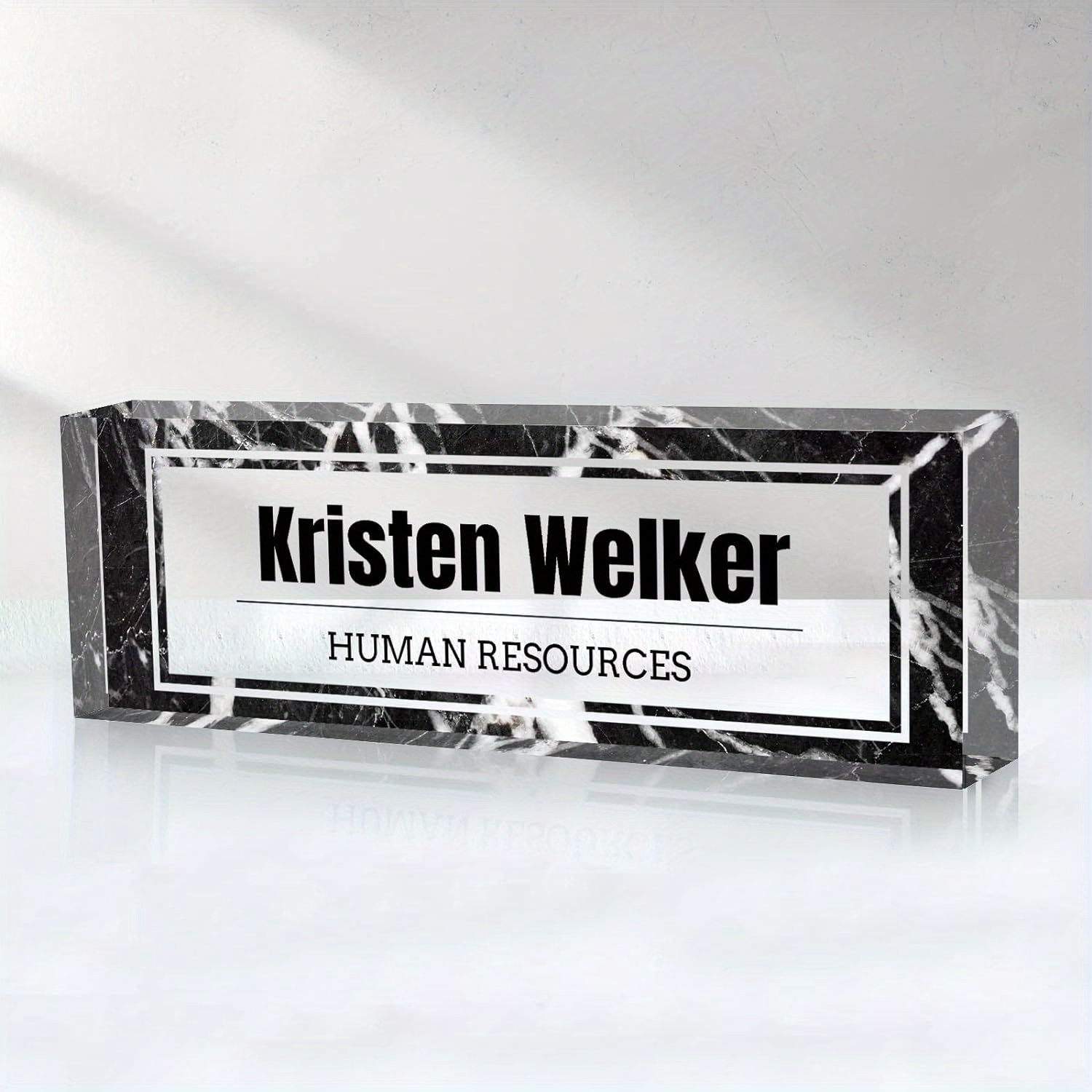 

Personalized Desk , Tag For Office Desk, Display , Multipurpose Desk For Boss Teacher Employee, No Needed - For