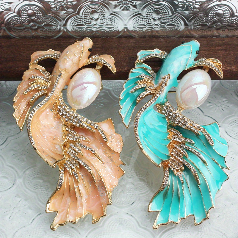 goldfish jewelry sold on Temu United States