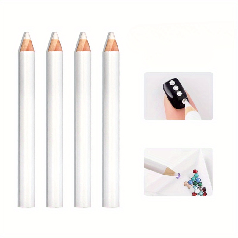 

10-pack White Tailor's Chalk Pencils Set For Sewing And Fabric Marking - High Visibility, Easy Erase - Ideal For Makeup Artists, Beginners, Ultimate Crafting Essential