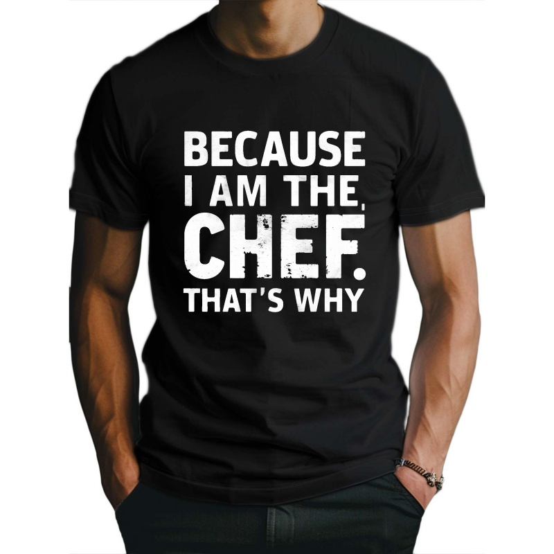 

Chef Bold Fitted Men's T-shirt, Sweat-wicking And Freedom Of Movement