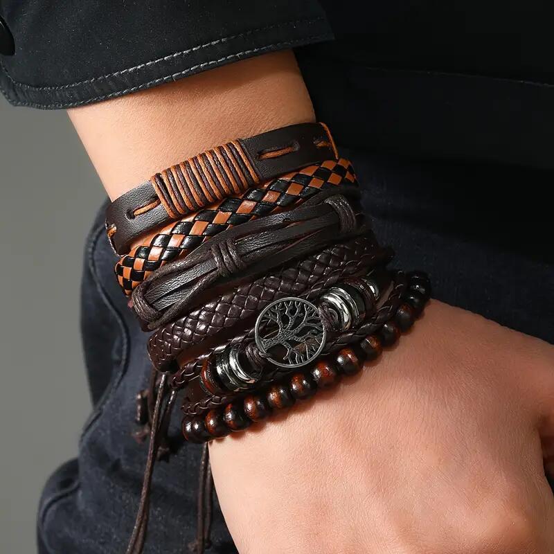 

Pu Bracelet Set, Wristband Of , , Jewelry For Men, Age 14+
