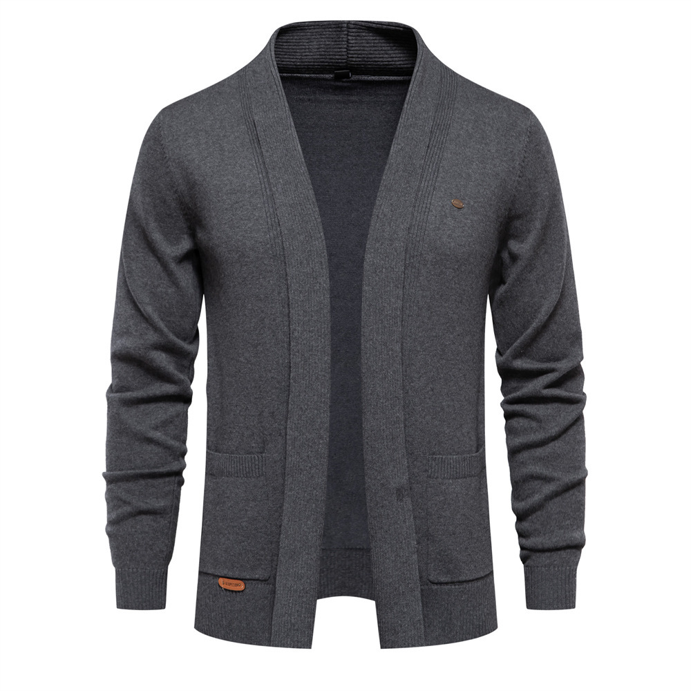 

Autumn Winter New European Size Cardigan Men's Sweater High Quality Business Sweater Knitwear Men's Top