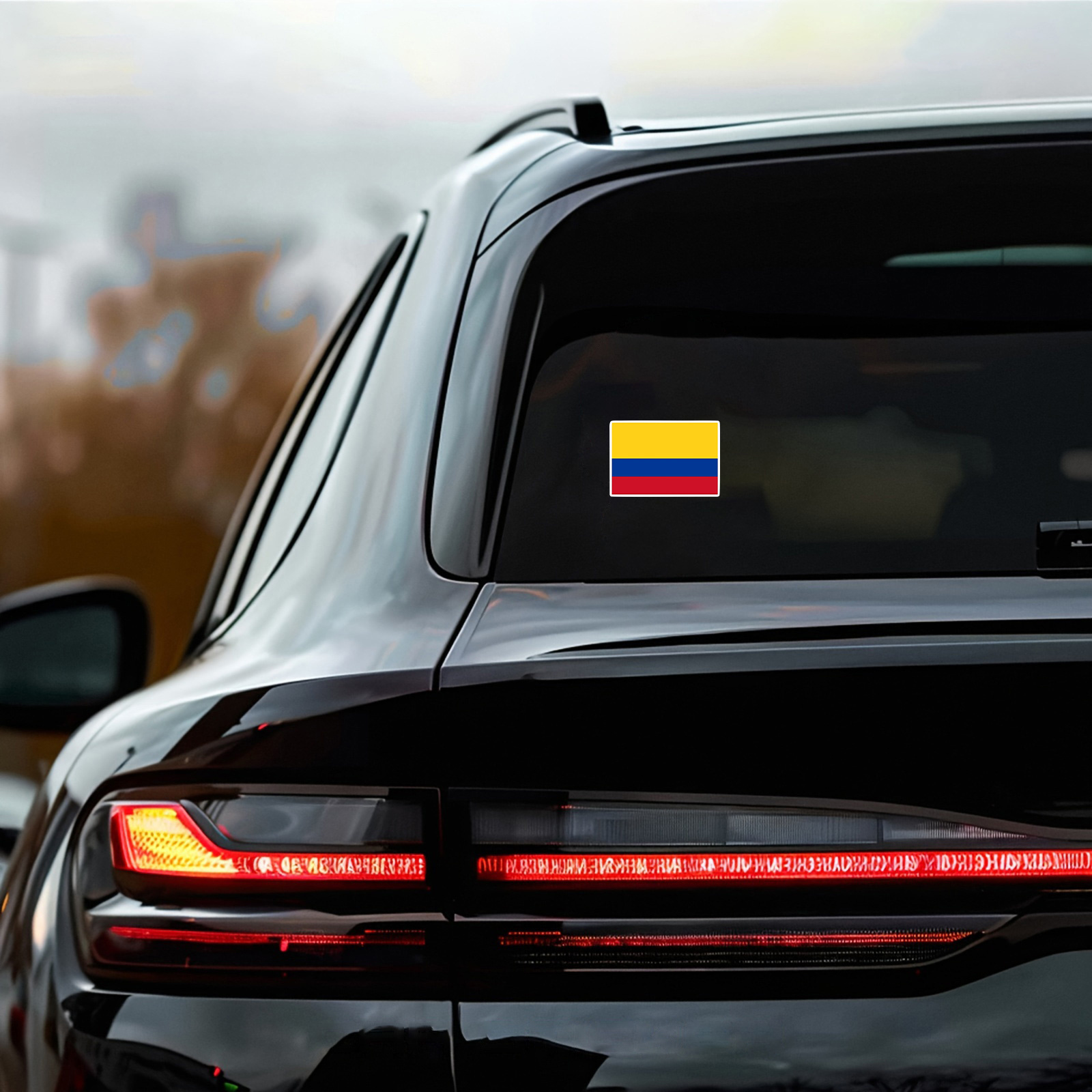 

Colombia Flag Decals - Self-adhesive Paper Stickers For Car, Laptop, Water Bottle, Skateboard - Waterproof, Single Use National Emblem - Plastic Surface Compatible