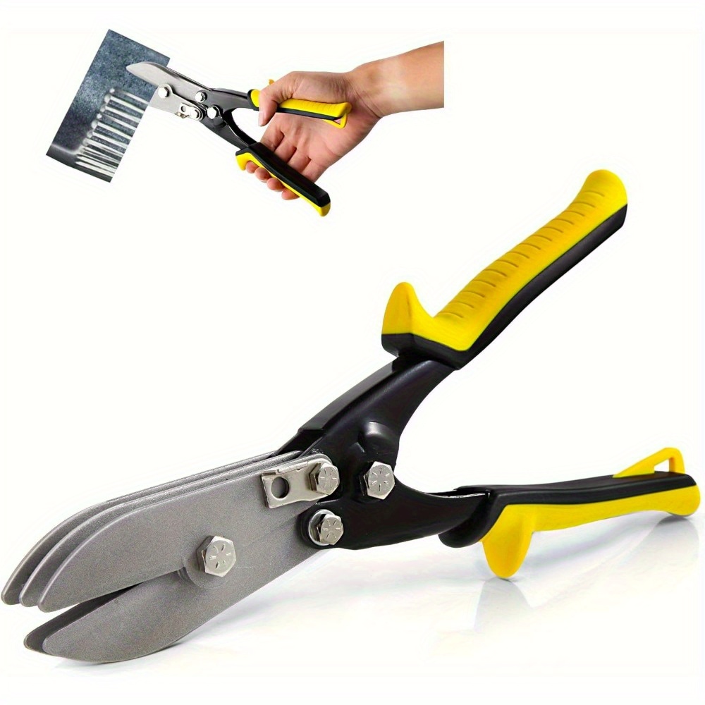 

-duty 5- Crimper Tool For - For 24-28 Duct & , Alloy Steel, For Downspout & End , 10-1/2