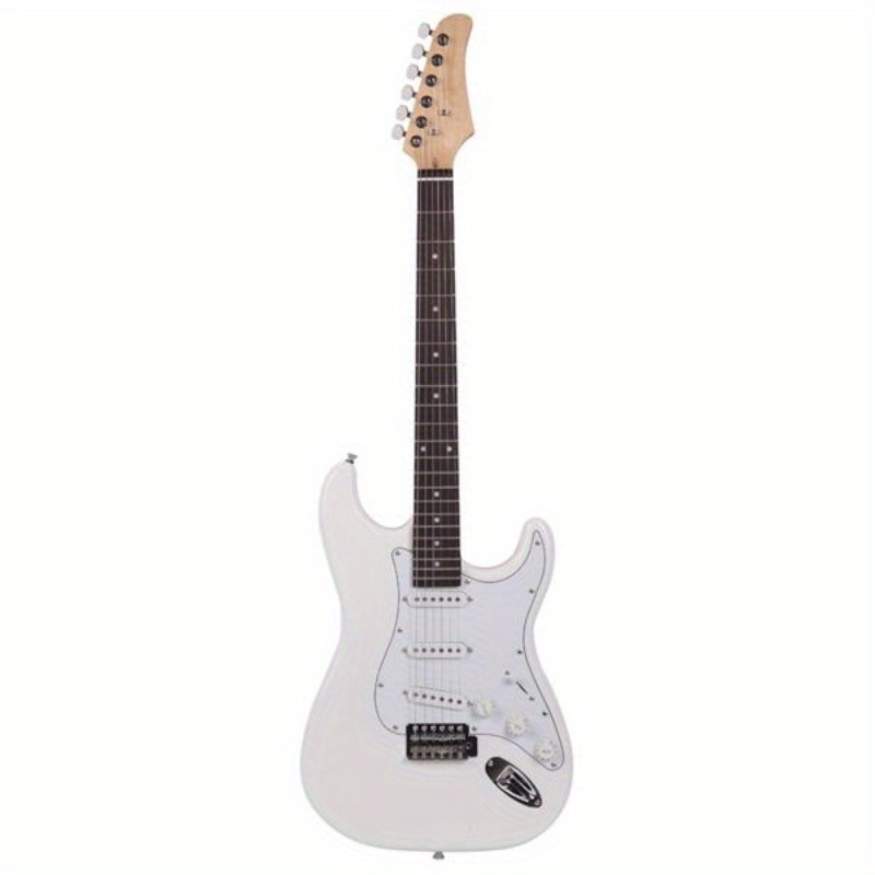 

Rosewood Fingerboard Electric Guitar White