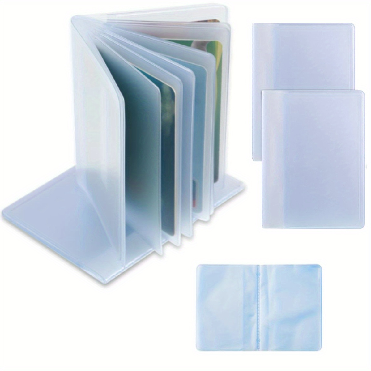 

Pvc Inserts - Sleeves , Non-braided - 2 (12- 12- & 12- 24-) For Wallet, Insurance, Debit , Driving