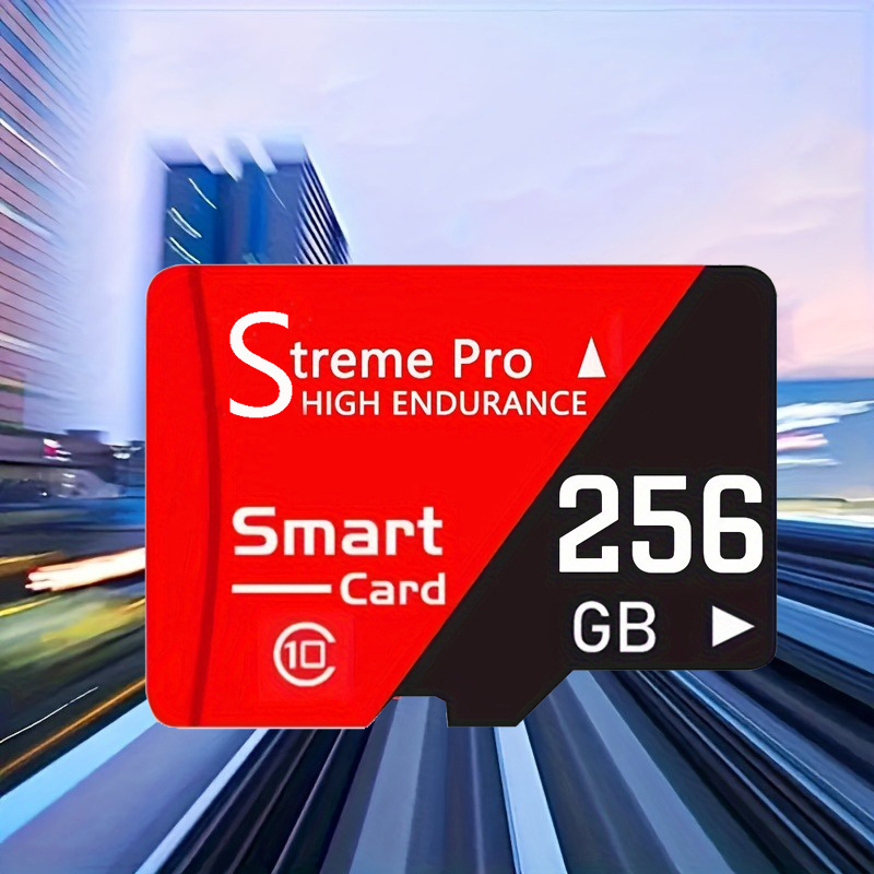 

High-speed 256gb/128gb Memory Card - Durable Flash Storage For Tablets, Cameras, Phones, Psp, Monitors, Computers, Headphones, Speakers - Protection