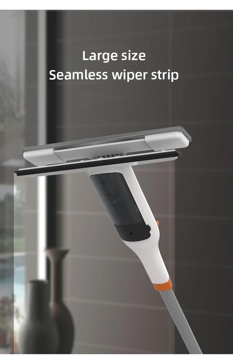 window spray mop multifunctional glass wiper with silicone scraper floor cleaning mop window cleaner household cleaning tools details 9