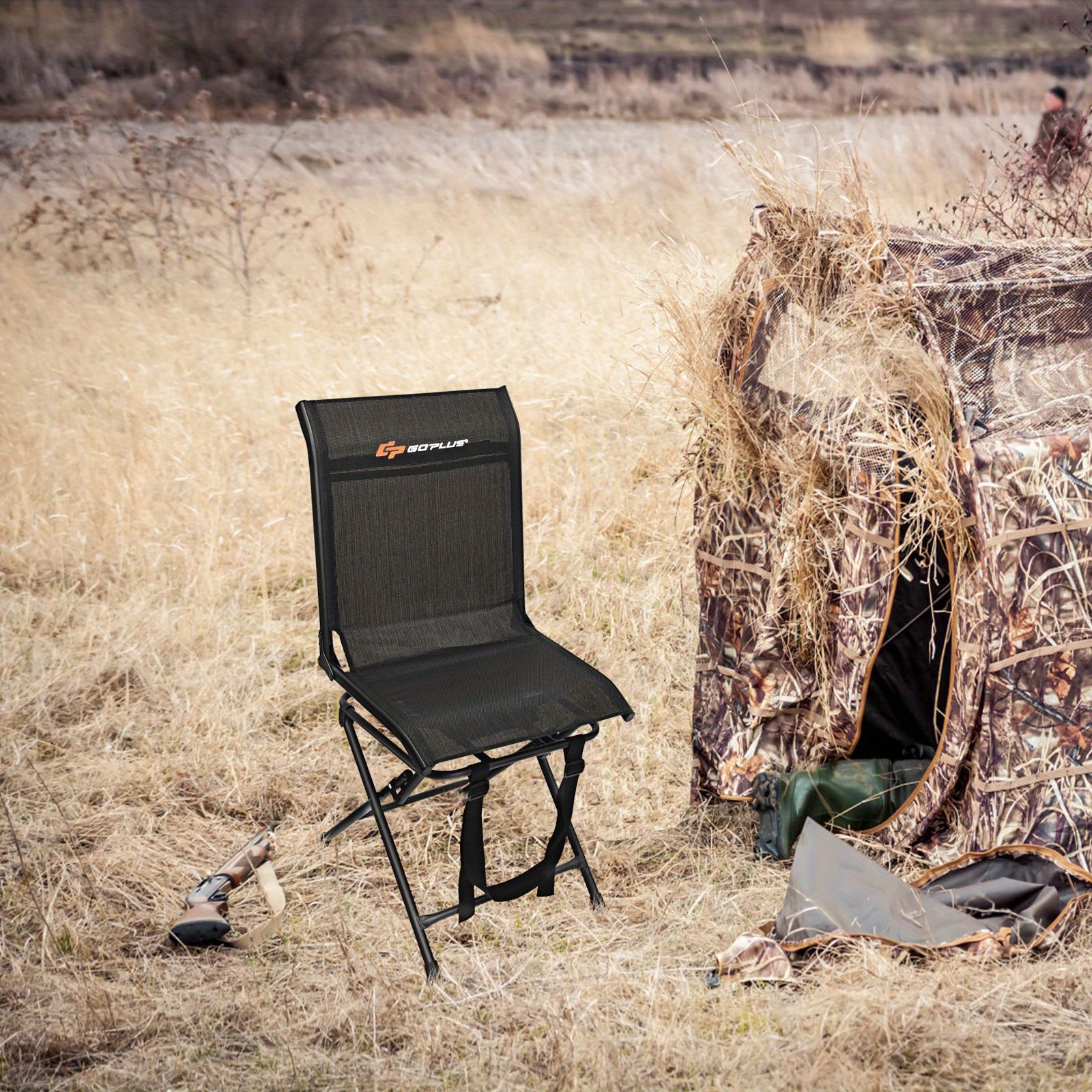 

Folding 360° Silent Swivel Hunting Chair Blind Chair Outdoor